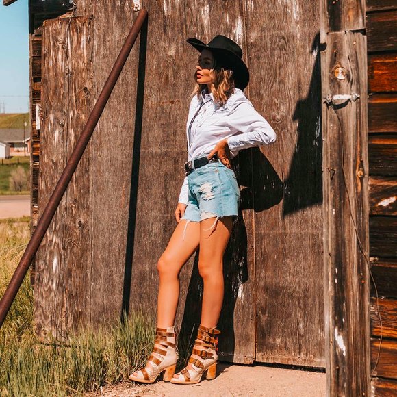 Freebird | White Snake Bond Bootie - Picture 6 of 6